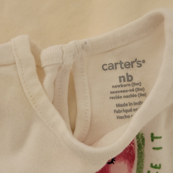 Watermelon 2 piece set outfit by carters size NB - Picture 9 of 11